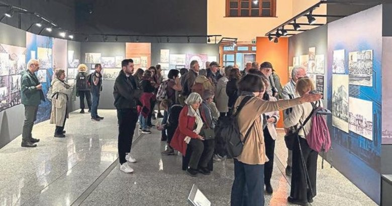 Yunan ziyaretçiler ‘Yanık Yurt’ sergisini gezdi