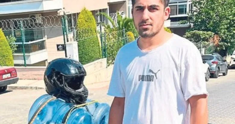 Çukurdan kaçmak isterken maganda saldırısına ugradı