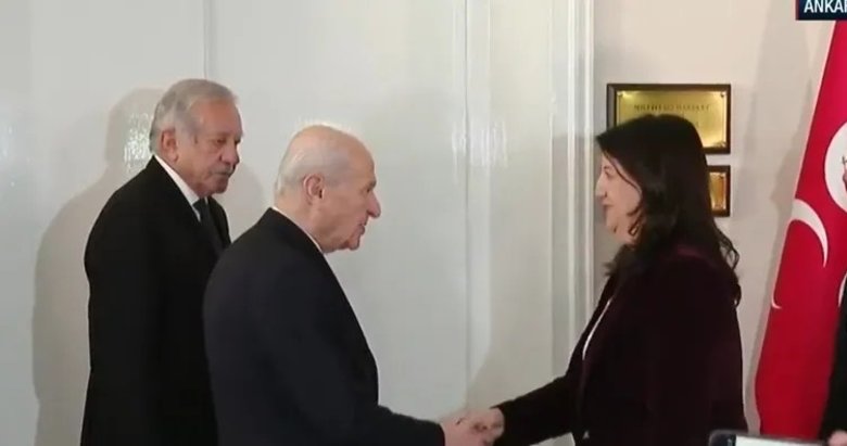 DEM heyeti MHP lideri Devlet Bahçeli’yi ziyaret etti: Terörsüz Türkiye hedefinde 2. aşama