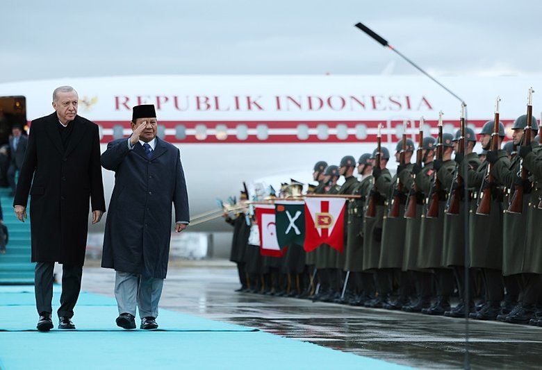 Başkan Erdoğan, Endonezya Cumhurbaşkanı Subianto’yu ağırlıyor