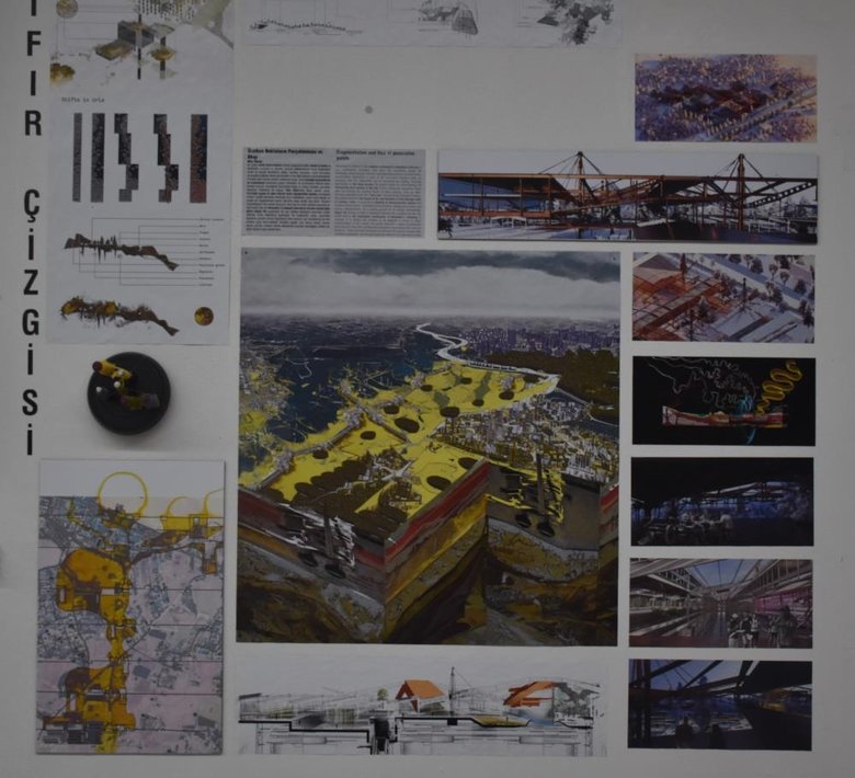 İzmir’de mimarlık öğrencilerinin Karantina Adası projeleri sergilendi