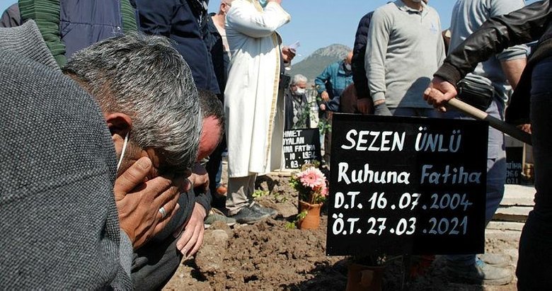 İzmir’de 5 aylık hamileyken vahşice öldürülen Sezen gözyaşlarıyla defnedildi