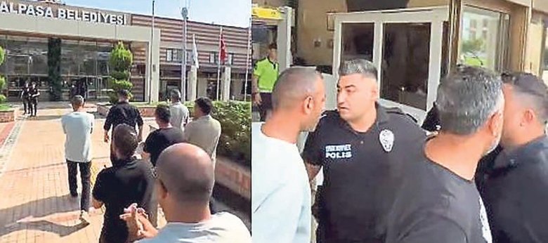 Kemalpaşa’da işten atılan işçiler belediyeyi bastı