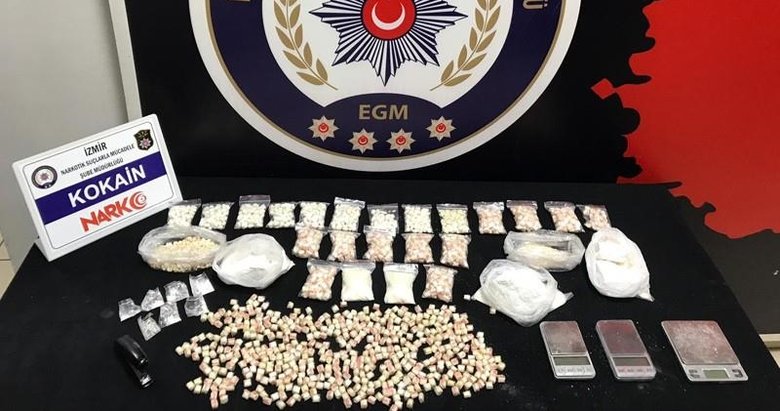 İzmir’de uyuşturucu ticaretine 1 gözaltı