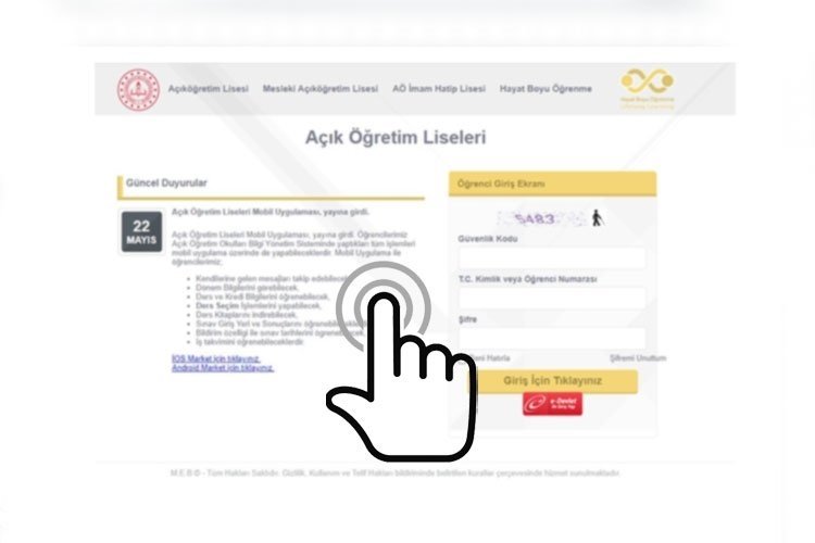 AÖL sınav giriş ekranı 2023 | AÖL 3. dönem açık lise sınavları nasıl yapılır?