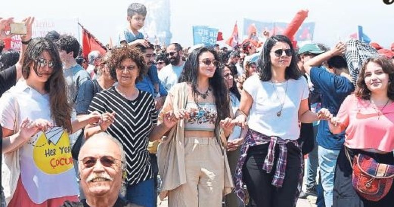 İzmir’de bayram havasında 1 Mayıs