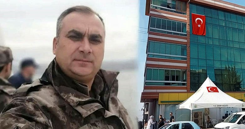 Suriye’den İzmir’e şehit ateşi düştü! Şehit polis Hüseyin Şimşek’in evinin önünde taziye çadırı kuruldu