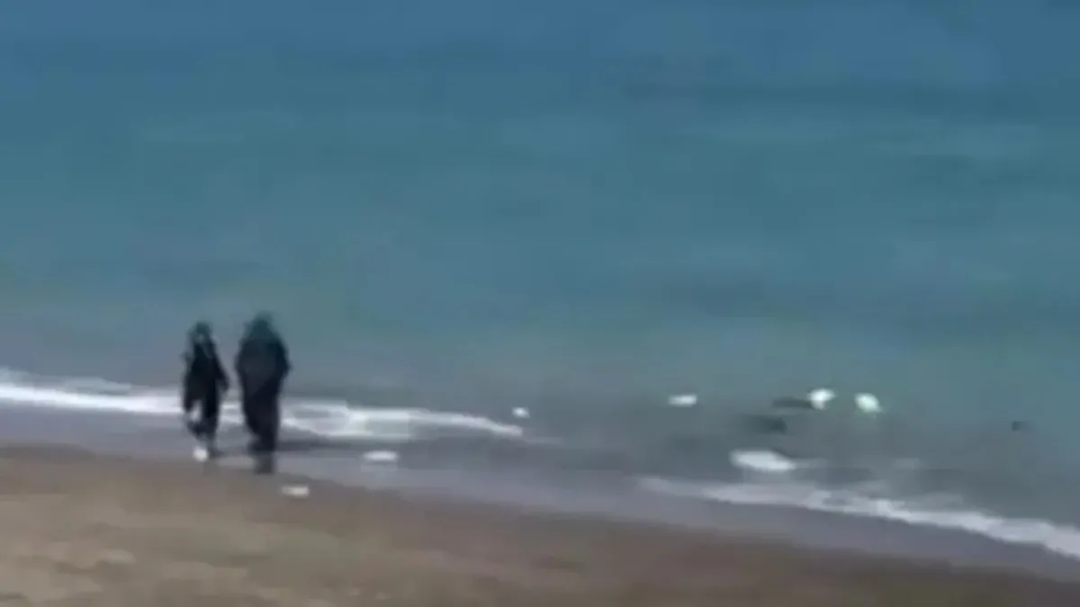 Piknik çöplerini denize atmışlardı! O iki kadının kimlikleri belli oldu