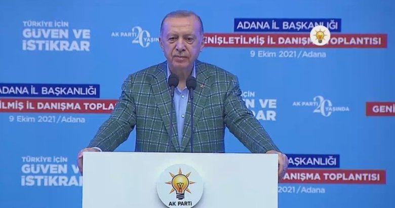 Başkan Erdoğan’dan Adana’da önemli açıklamalar