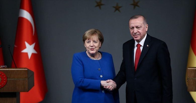 Başkan Erdoğan ve Merkel’den kritik Doğu Akdeniz görüşmesi!