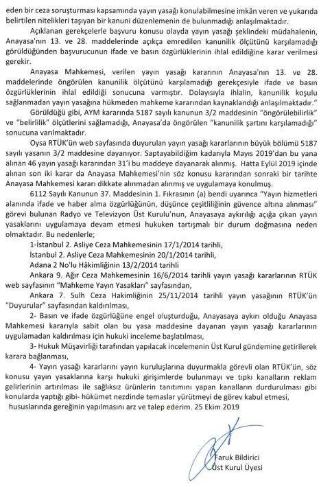 CHP’li eski RTÜK Üyesi Faruk Bildirici, FETÖ’ye çalışmış