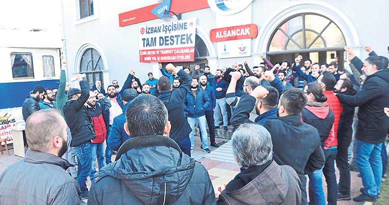 İZBAN seferleri tamamen durdu