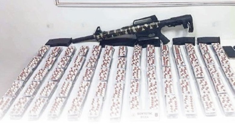 6 bine yakın uyuşturucu hap ele geçirildi