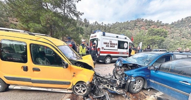 Muğla’da korkunç kaza: 1 çocuk öldü, 6 yaralı