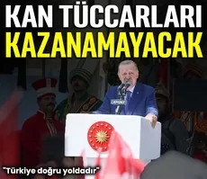 Kan tüccarları kazanamayacak