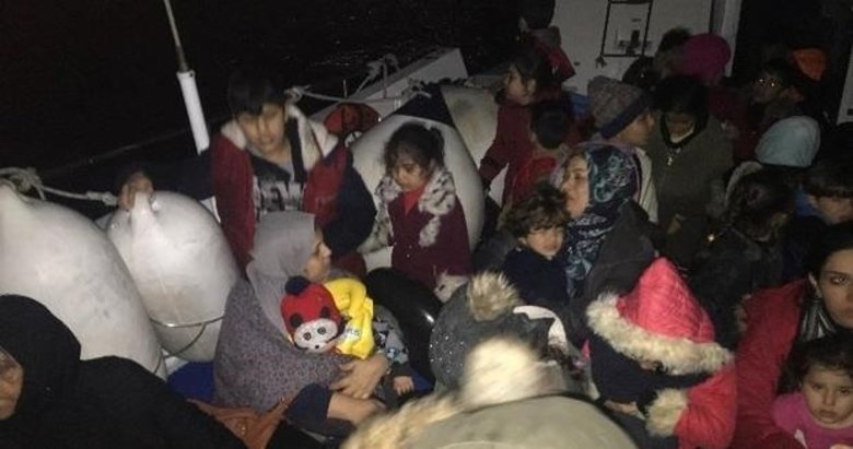 İzmir’de 46 düzensiz göçmen yakalandı