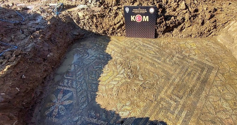 Kaçak kazıda bin 800 yıllık tarih çıktı