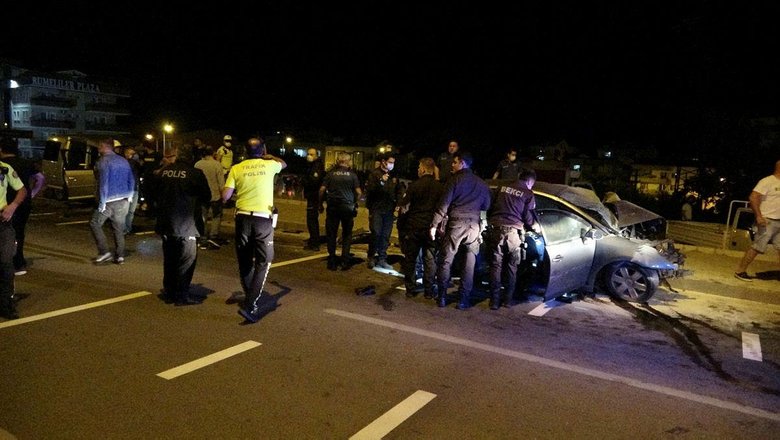 Kafa kafaya çarpıştılar! Biri Astsubay biri polis...
