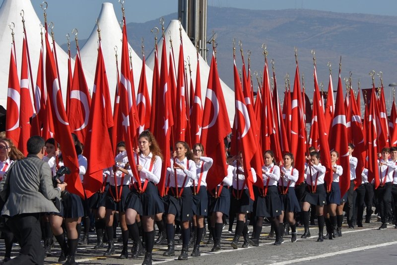 İzmir’de 29 Ekim Cumhuriyet Bayramı coşkusu
