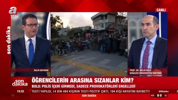 Boğaziçi Üniversitesi Rektörü Melih Bulu A Haber’de konuştu