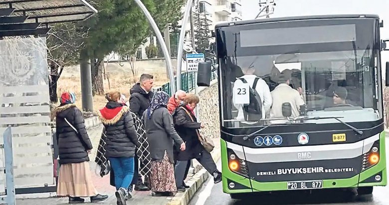 Grev kıran halk otobüsü