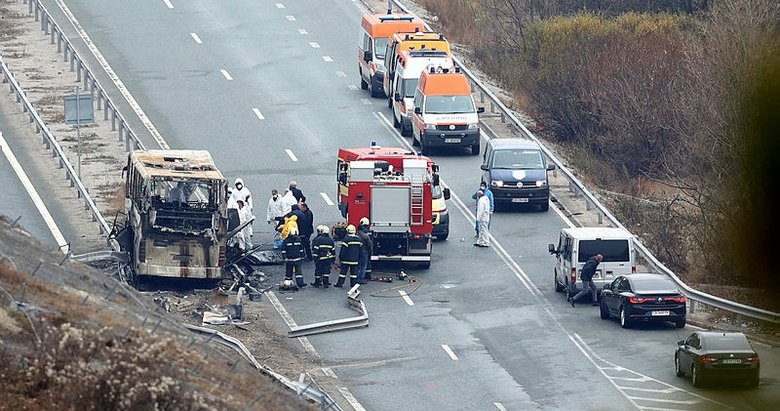 Bulgaristan’daki otobüs yangınında 46 kişi öldü