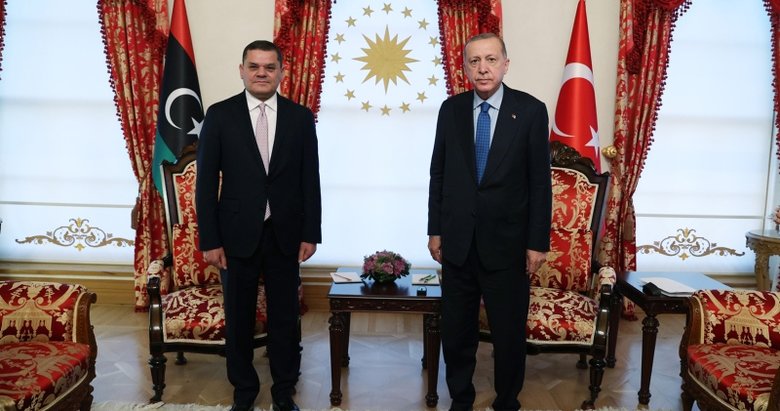 Başkan Erdoğan Libya Millî Birlik Hükûmeti Başbakanı’nı kabul etti