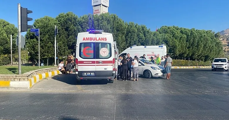 Aydın’da trafik kazası: 2 yaralı