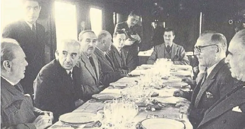 İnönü-Churchill görüşmesi Alman belgelerinde