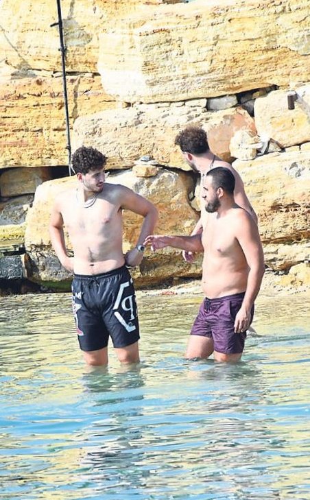 Ergin hocanın deniz keyfi