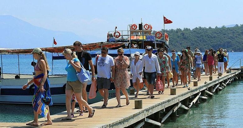 Akın akın Muğla’ya geldiler! Tüm zamanların turist rekoru kırıldı