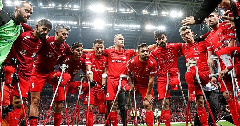 Ampute Futbol Milli Takımı İstanbul’da tarih yazdı: 2022 Dünya Kupası Türkiye’nin!