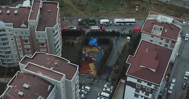 Şehit düşerken can kurtardılar! Çekmeköy’de helikopterin düştüğü noktada dikkat çeken görüntü