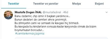 İzmir’de camiden müzik yayınına soruşturma!