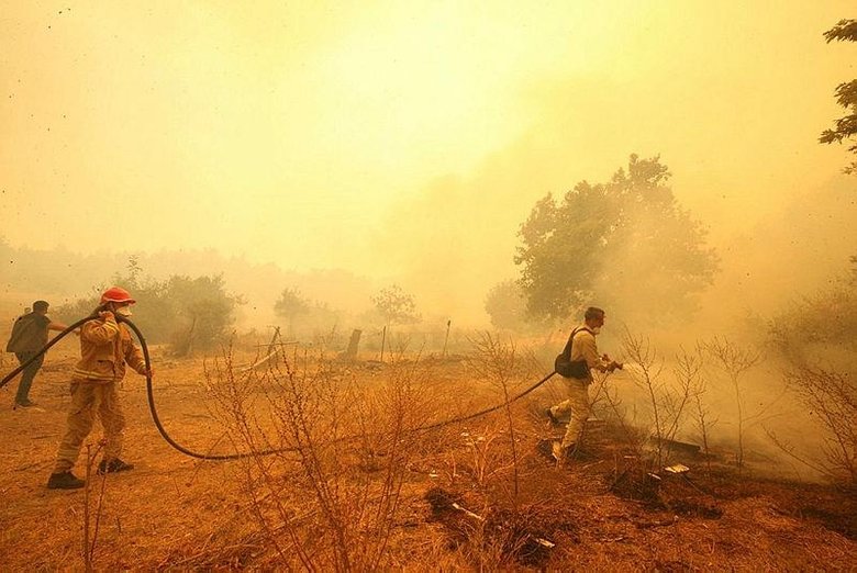 Son dakika: Çanakkale’de orman yangını! Köyler boşaltılıyor
