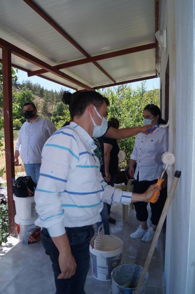 Evleri yangında kül olmuştu, yeni evlerine kavuşmaya az kaldı