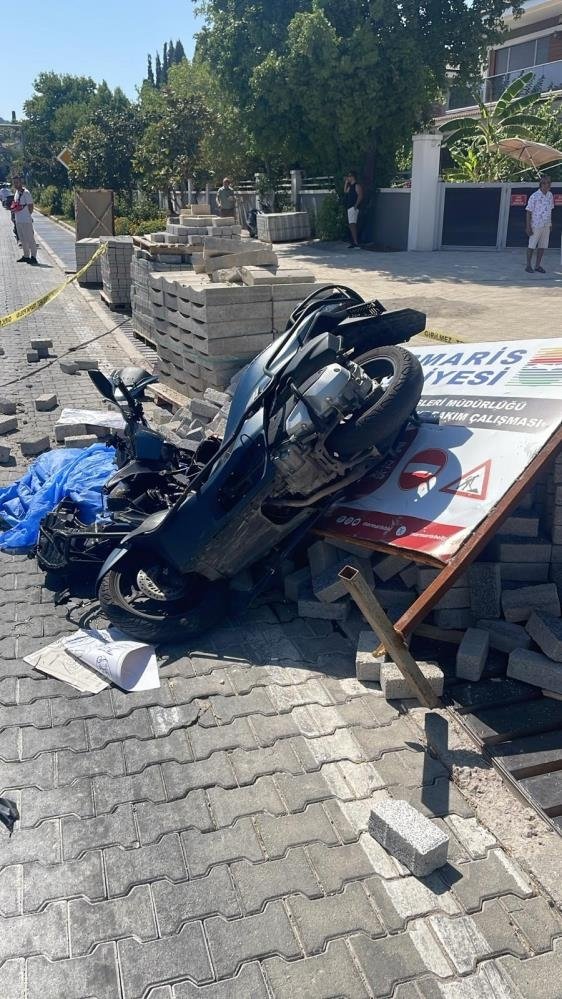 Marmaris’teki taşlar apar topar kaldırıldı