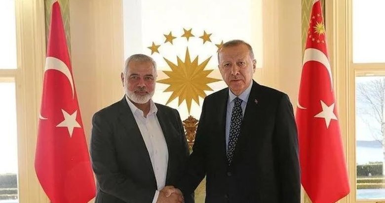 Başkan Erdoğan’dan Hamas Siyasi Büro Başkanı Heniyye’ye başsağlığı telefonu