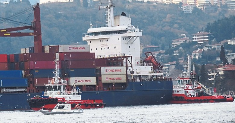 Istanbul Da Kuru Yuk Gemisi Karaya Oturdu Gundem Haberleri