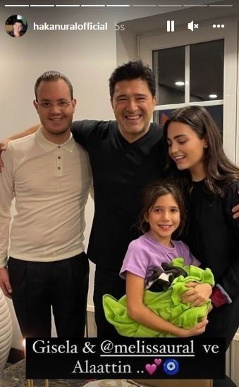 Babasından onay alan Melisa Ural sevgilisiyle fotoğrafını paylaştı