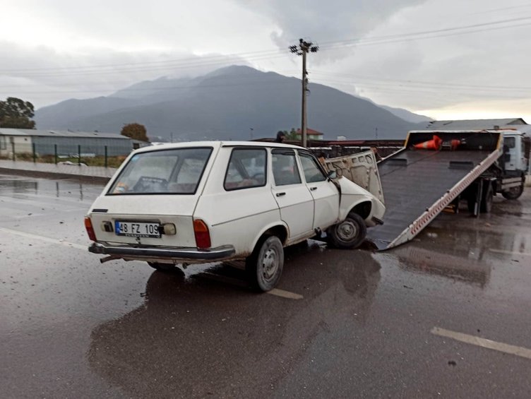 Muğla Fethiye’de trafik kazası: 2 yaralı