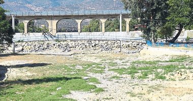 Yağmurlar kuruyan Gediz’e can verdi