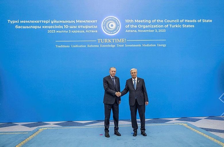 Başkan Erdoğan Türk Devletleri Teşkilatı 10’uncu Zirvesi için Astana’da: Gazze’de insanlık suçu işleniyor