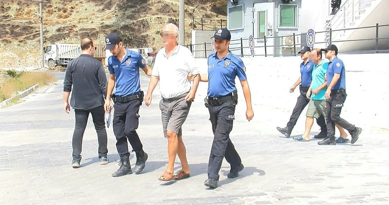 Marmara Adası’ndaki orman yangınında gözaltına alınan baba- oğul adliyede