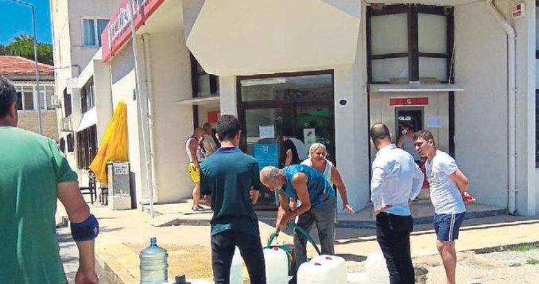 foca daki su kesintileri vatandasi bezdirdi izmir haberleri