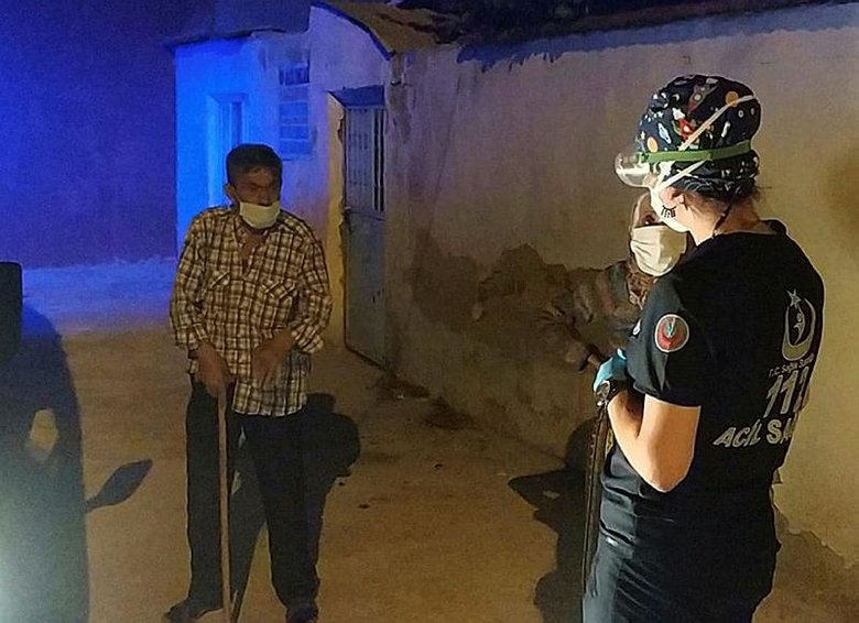 Korona testi yapılacak olan hasta pencereden atlayarak kaçtı