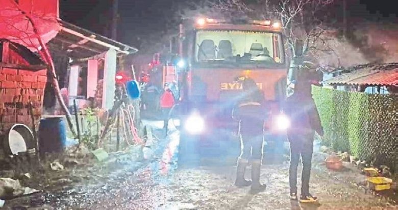 Balıkesir’deki yangında 72 yaşındaki kadın vefat etti