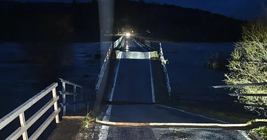 Balıkesir’de köprü çöktü!