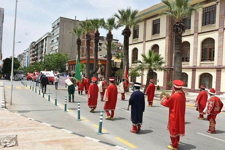 Manisa’da 19 Mayıs’a mehterli kutlama