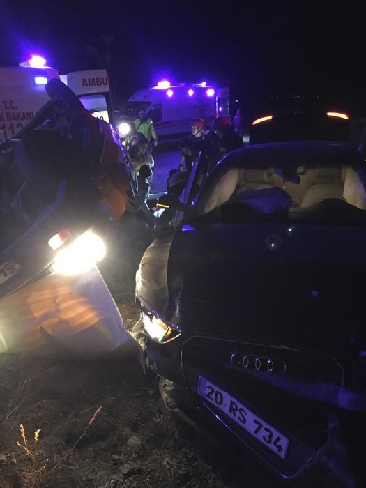 Denizli’de feci kaza! Ölü ve yaralılar var